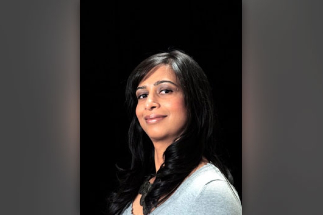 Person posing for camera