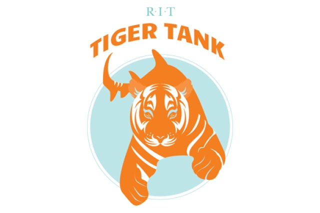 Logo for the RIT Tiger Tank