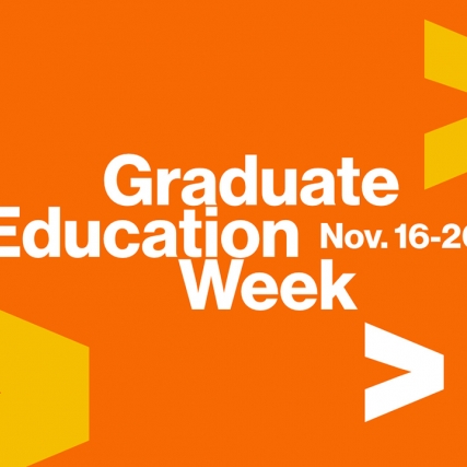 graphic reads: Graduate Education Week, November 16-20.