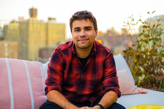 environmental portrait of Colin McDonald.