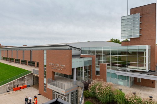 an exterior image of the Gordon Field House