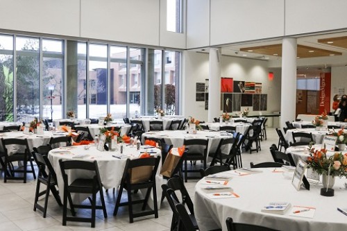 tables with chairs