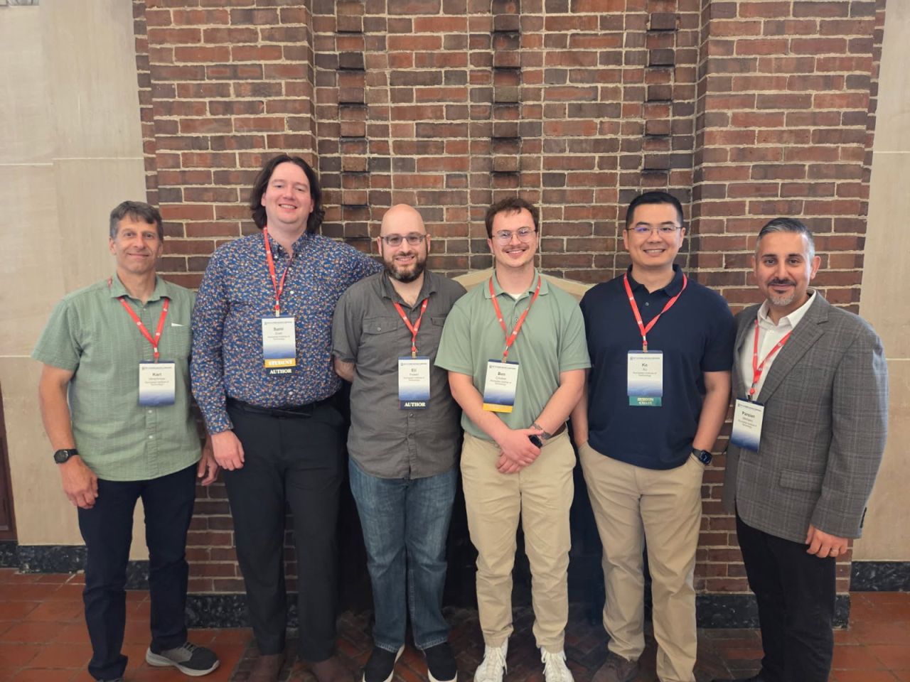 EMC group photo of RIT crew